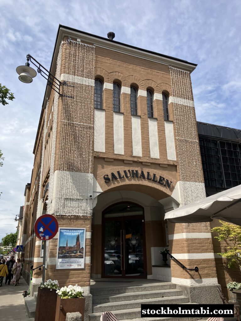 ウプサラのFeskarn i Saluhallen