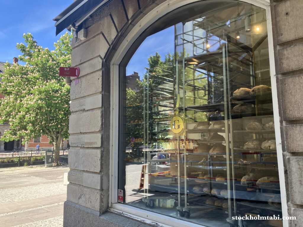 ウプサラのMouse bakeryの角