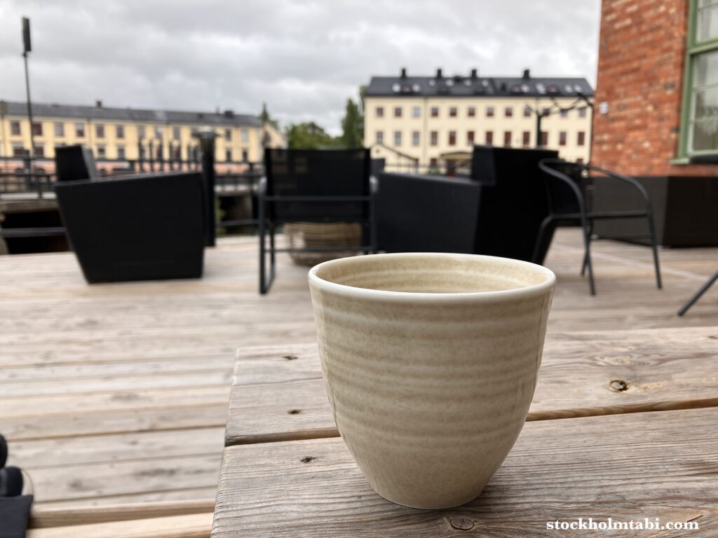 Eskilstuna（エスキルストゥーナ）のホテルの朝のコーヒー