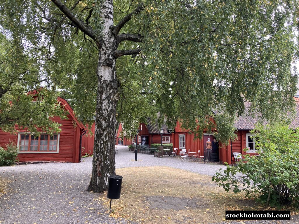Eskilstuna（エスキルストゥーナ）の１６００年代の赤い家