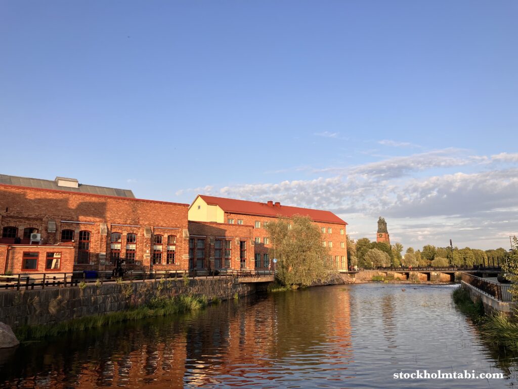 Eskilstuna（エスキルストゥーナ）の川辺