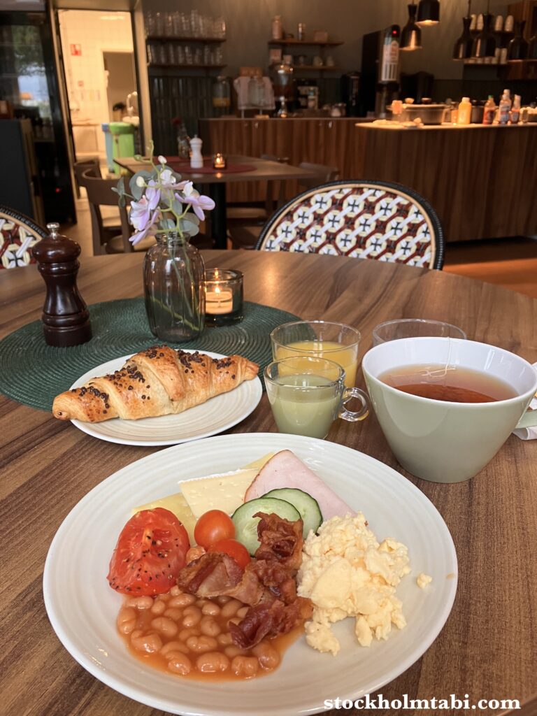 Eskilstuna（エスキルストゥーナ）のホテルの朝食