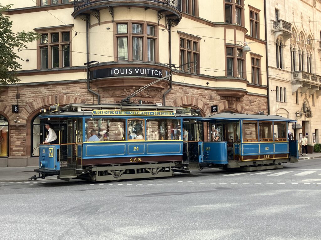 100年前のユールゴード線（Djurgårdslinjen）