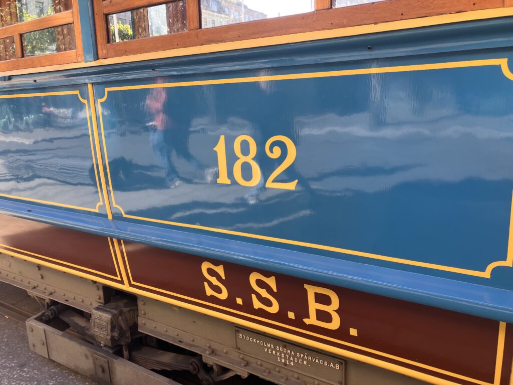 ユールゴード線（Djurgårdslinjen）のSSBの車体