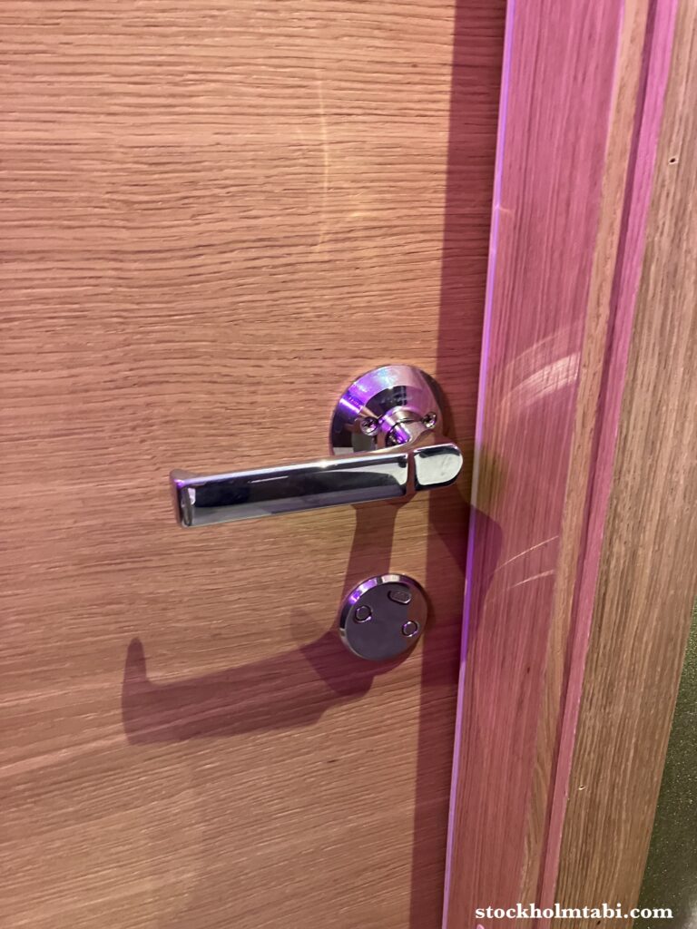ストックホルムのトイレの鍵