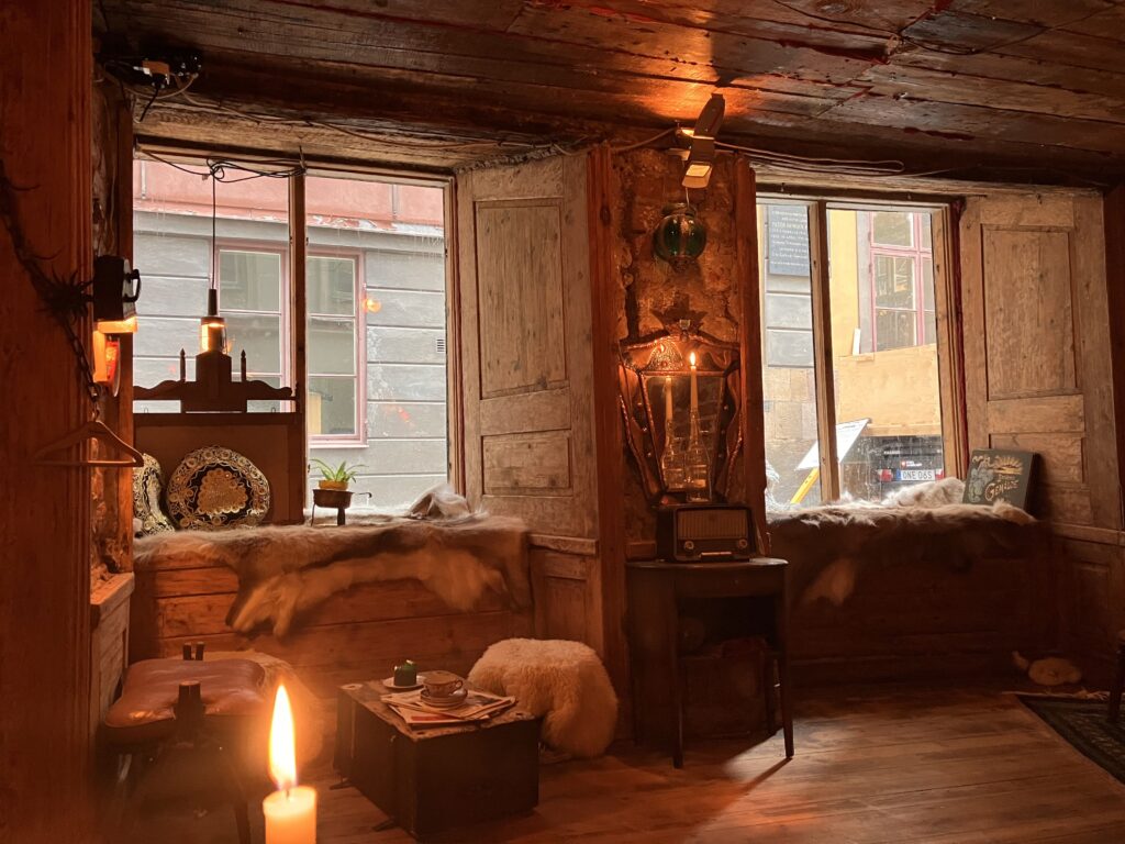 ガムラスタンHelhjärtaの店内