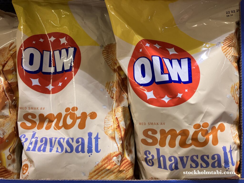 OLWのバター＆ハーブソルトチップス